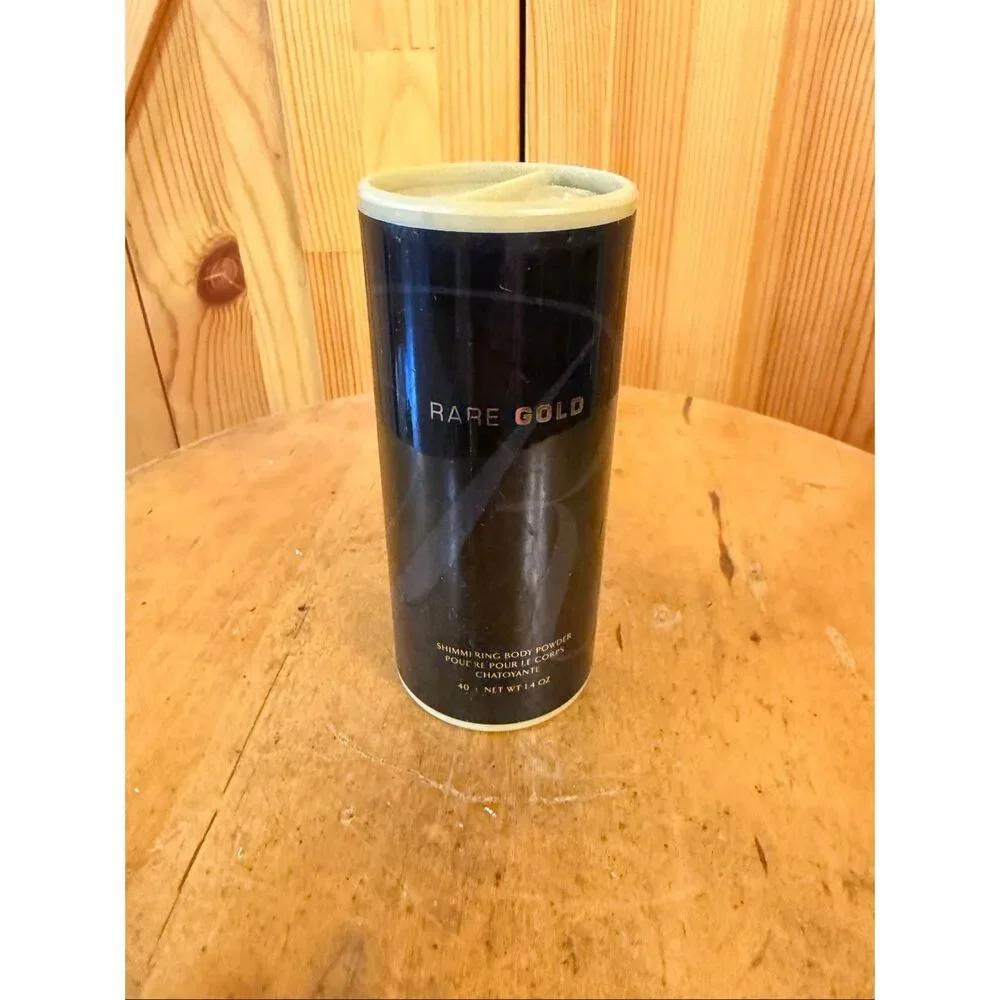 Avon Rare Gold Shimmering Perfumed Talc Body Powder 1.4 oz New sealed (7764)